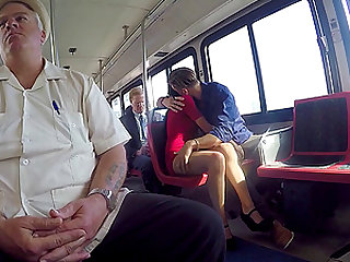 Brunette penetrated hardcore doggystyle while yelling in public