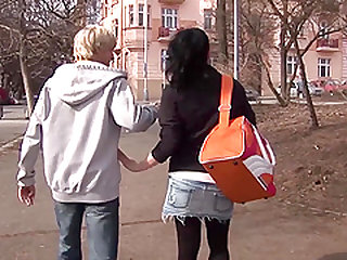 Busty ballerina attacks a fellow for a nasty sex session